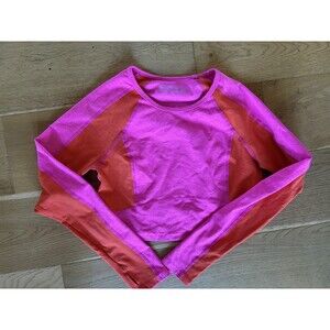 Beyond Yoga Spacedye Vitality Colorblock Pullover Crop - (S) Small